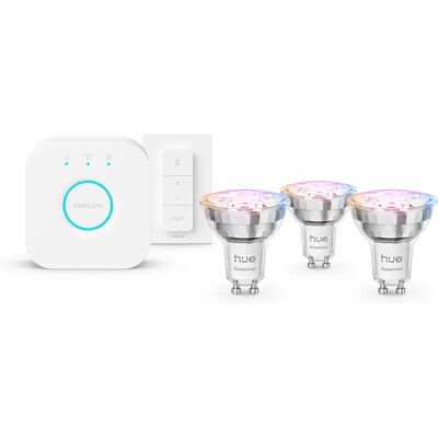 Philips Hue Blanc et Ambiance Couleur 8721103103758 - Kit d'éclairage intelligent Philips Hue Blanc et Ambiance Couleur 8721103103758 - Kit d'éclairage intelligent