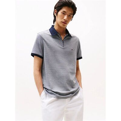 Tommy Hilfiger Performance Regular Fit Poloshirt - Desert Sky/White Tommy Hilfiger Performance Regular Fit Poloshirt - Desert Sky/White