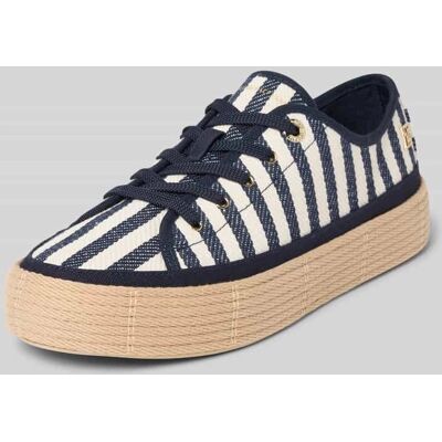 Tommy Hilfiger Vulk Rope Ithaca Sneakers - Blu - Donna - 37 Tommy Hilfiger Vulk Rope Ithaca Sneakers - Blu - Donna - 37