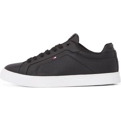 Tommy Hilfiger ICON COURT PINPERF Leather Sneaker - Sporty Low-Top Shoes Tommy Hilfiger ICON COURT PINPERF Leather Sneaker - Sporty Low-Top Shoes