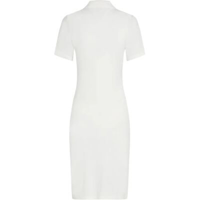 Tommy Hilfiger Slim Pique Tennis Dress - White Tommy Hilfiger Slim Pique Tennis Dress - White