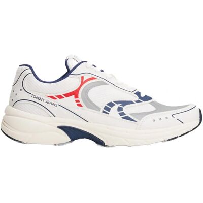 Tommy Jeans EM0EM01569 Baskets - Casual Sneakers - Publicité Tommy Jeans EM0EM01569 Baskets - Casual Sneakers - Publicité