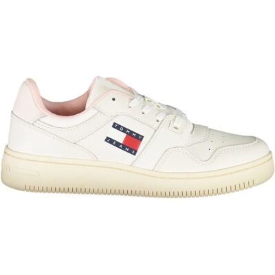 Tommy Hilfiger Pantofi Roz Retro Basket Essential - Adidași Tommy Hilfiger Pantofi Roz Retro Basket Essential - Adidași