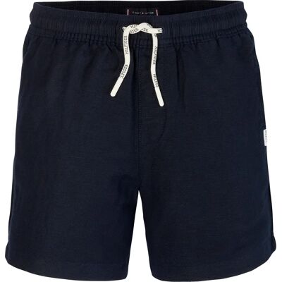 Tommy Hilfiger Szorty z mieszanki lnu - Shorts Tommy Hilfiger Szorty z mieszanki lnu - Shorts