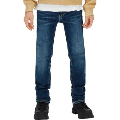 Calvin Klein Jeans Bleu Foncé Visual Slim - Jeans Calvin Klein Jeans Bleu Foncé Visual Slim - Jeans