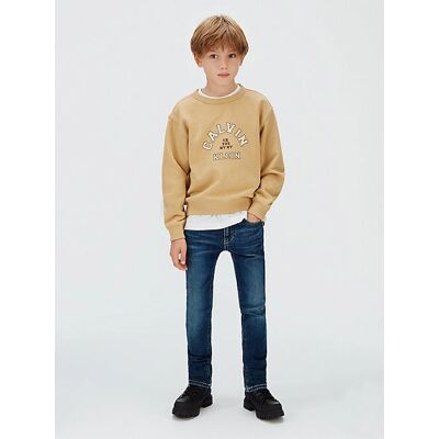 Calvin Klein Jeans Dark Blue Visual Slim - Jeans Calvin Klein Jeans Dark Blue Visual Slim - Jeans