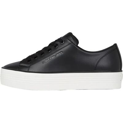 Calvin Klein Jeans Leather Sneakers - Sporty Low-Top Shoe Calvin Klein Jeans Leather Sneakers - Sporty Low-Top Shoe