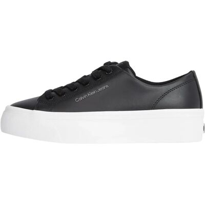 Calvin Klein VULC FLATFORM LOW Chaussures - Femme, Taille 39, noir-blanc Calvin Klein VULC FLATFORM LOW Chaussures - Femme, Taille 39, noir-blanc