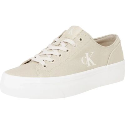 Calvin Klein Jeans VULC FLATFORM LOW BEIGE - Sneaker Calvin Klein Jeans VULC FLATFORM LOW BEIGE - Sneaker