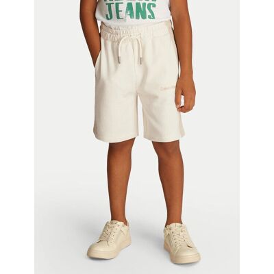 Calvin Klein Enfants Short Décontracté Gris Oyster - Shorts - Publicité Calvin Klein Enfants Short Décontracté Gris Oyster - Shorts - Publicité