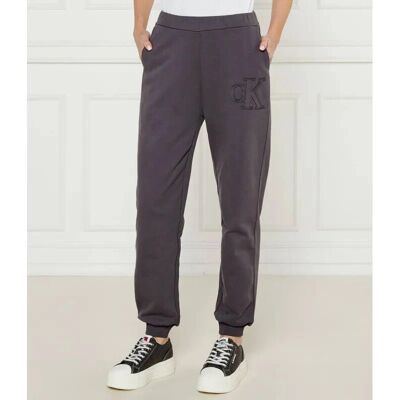 Calvin Klein Jeans - Applique Jogger - Ciemny Szary - L - Spodnie Calvin Klein Jeans - Applique Jogger - Ciemny Szary - L - Spodnie