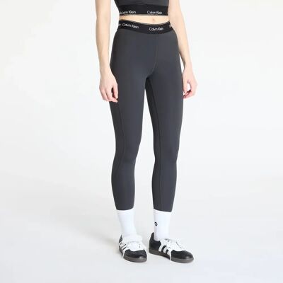Calvin Klein Sport Leggings Taille Haute - Noir - Publicité Calvin Klein Sport Leggings Taille Haute - Noir - Publicité