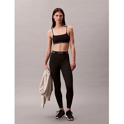 Calvin Klein Hochsitze Leggings - Sportliches Design - Schwarz Calvin Klein Hochsitze Leggings - Sportliches Design - Schwarz