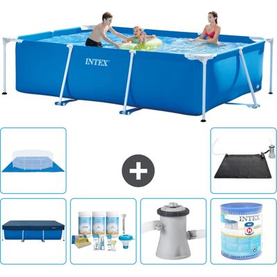 Intex - Piscina Rettangolo 300x200x75 Blu A206 - Blu - 300x200x75 cm - Pool Intex - Piscina Rettangolo 300x200x75 Blu A206 - Blu - 300x200x75 cm - Pool