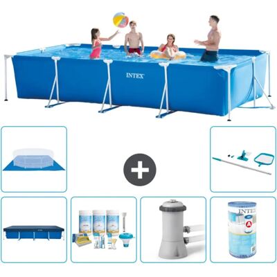 Intex - Rectangular Above-Ground 450x220x84 cm - Piscina Intex - Rectangular Above-Ground 450x220x84 cm - Piscina