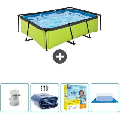 EXIT TOYS - CB8 - Green - 220x150x65cm - Piscina EXIT TOYS - CB8 - Green - 220x150x65cm - Piscina