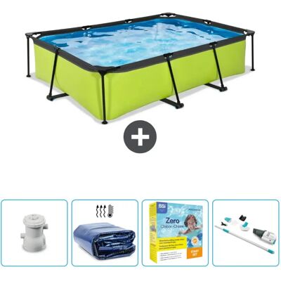 EXIT Toys - CB12 - 300x200x65 cm - Verde - Piscina EXIT Toys - CB12 - 300x200x65 cm - Verde - Piscina