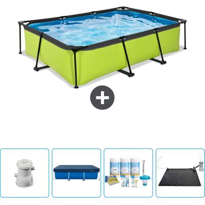 EXIT Toys - CB62 - 300x200x65 cm - Verde - Pool EXIT Toys - CB62 - 300x200x65 cm - Verde - Pool