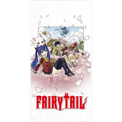 Serviette de bain Sakura Bloom Fairy Tail - Microfibre 150x75cm Serviette de bain Sakura Bloom Fairy Tail - Microfibre 150x75cm
