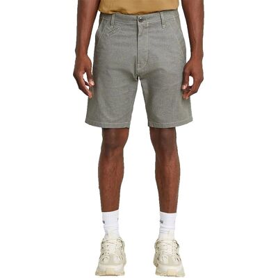 G-Star D26337-D921-H061 Grey Chino Shorts - Casual Wear G-Star D26337-D921-H061 Grey Chino Shorts - Casual Wear