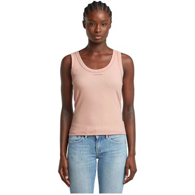 G-Star D26065-D253-1628 T-shirt côtelé slim en coton biologique - T-shirt - Publicité G-Star D26065-D253-1628 T-shirt côtelé slim en coton biologique - T-shirt - Publicité