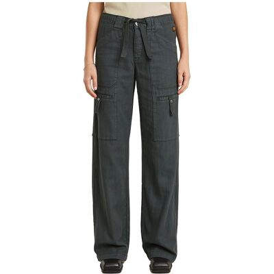 Pantaloni cargo G-Star - Cotone biologico, Grigio, Casual Pantaloni cargo G-Star - Cotone biologico, Grigio, Casual