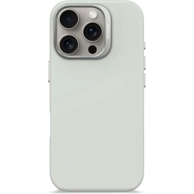 Decoded iPhone 16 Pro Antimikrobielles Silikon Cover - MagSafe - Grau Decoded iPhone 16 Pro Antimikrobielles Silikon Cover - MagSafe - Grau