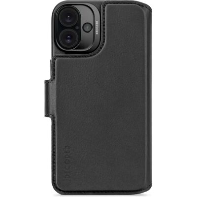Decoded iPhone 16 Plus Leather Wallet Case - Shockproof, Detachable MagSafe Shell Decoded iPhone 16 Plus Leather Wallet Case - Shockproof, Detachable MagSafe Shell