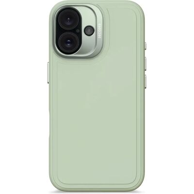 Coque en silicone antimicrobienne verte MagSafe pour iPhone 16 de Decoded - Publicité Coque en silicone antimicrobienne verte MagSafe pour iPhone 16 de Decoded - Publicité