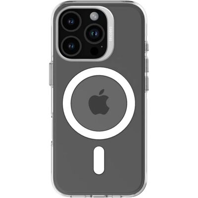 Decoded iPhone 16 Pro Gennemsigtigt MagSafe Cover - Stød- & UV-beskyttelse Decoded iPhone 16 Pro Gennemsigtigt MagSafe Cover - Stød- & UV-beskyttelse