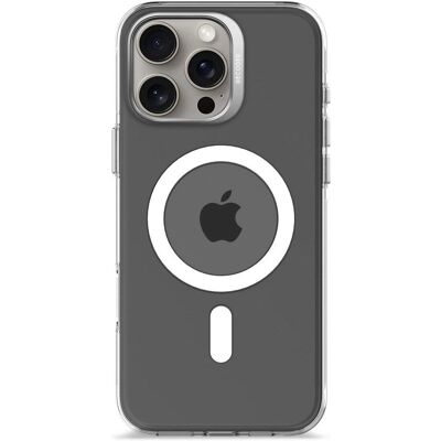 Decoded iPhone 16 Pro Max Gennemsigtig MagSafe Cover - Stødabsorberende & UV-resistent Decoded iPhone 16 Pro Max Gennemsigtig MagSafe Cover - Stødabsorberende & UV-resistent