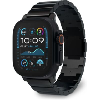 Bracelet en titane Noir Ultra 1-3 Decoded - Bracelet de montre - Publicité Bracelet en titane Noir Ultra 1-3 Decoded - Bracelet de montre - Publicité