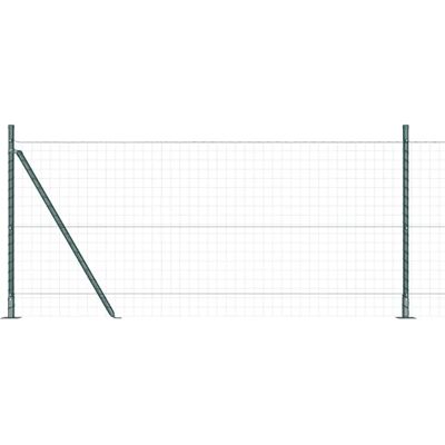 Vidaxl Grüner Beton Metall Zaunpfosten-Set - Zaunpfosten-Set Vidaxl Grüner Beton Metall Zaunpfosten-Set - Zaunpfosten-Set