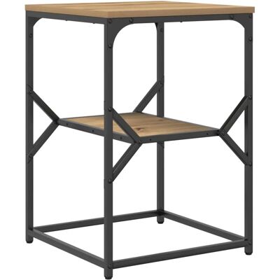 vidaXL Table d'appoint chêne artisanal 41x40x60 cm - Meubles de chambre - Publicité vidaXL Table d'appoint chêne artisanal 41x40x60 cm - Meubles de chambre - Publicité