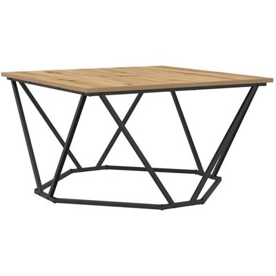 Vidaxl - Holztisch 80x80x45 cm Modernes Geometrisches Design - Couchtisch Vidaxl - Holztisch 80x80x45 cm Modernes Geometrisches Design - Couchtisch