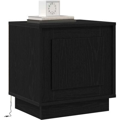 Nuit de Vidaxl - Bois Noir - 44x34.5x45 cm - Table de Nuit - Publicité Nuit de Vidaxl - Bois Noir - 44x34.5x45 cm - Table de Nuit - Publicité