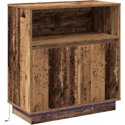 Vidaxl Rustic Reclaimed Wood Buffet Sideboard - Dining & Kitchen Furniture Vidaxl Rustic Reclaimed Wood Buffet Sideboard - Dining & Kitchen Furniture