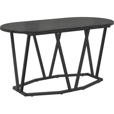 vidaXL Schwarzer Eichen Couchtisch - Couchtisch vidaXL Schwarzer Eichen Couchtisch - Couchtisch