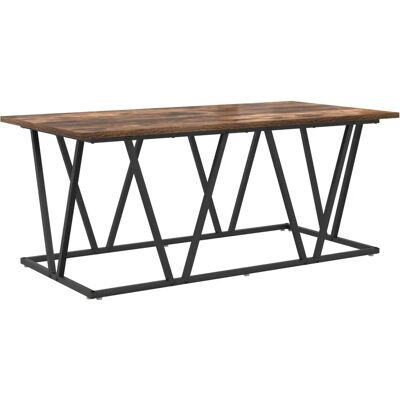 vidaXL Geräucherter Eiche Couchtisch - Couchtisch vidaXL Geräucherter Eiche Couchtisch - Couchtisch