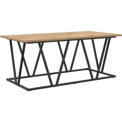 vidaXL Couchtisch Artisan Eichenholz - 100x50x40 cm - Moderner Stil vidaXL Couchtisch Artisan Eichenholz - 100x50x40 cm - Moderner Stil