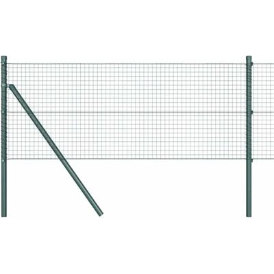 vidaXL Grünes Stahlzaunset 0,8x10 m vidaXL Grünes Stahlzaunset 0,8x10 m