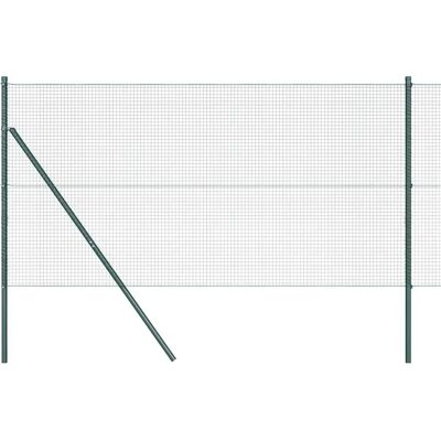 vidaXL 7 Pfosten Grün 1,4x10 m Zaun - Zaun vidaXL 7 Pfosten Grün 1,4x10 m Zaun - Zaun