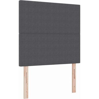 vidaXL Gray Fabric Bed Headboard - Headboard vidaXL Gray Fabric Bed Headboard - Headboard