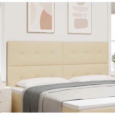 Vidaxl - Sänggavel med knappar capitonné kangas creme 200 cm - Sänggavel Vidaxl - Sänggavel med knappar capitonné kangas creme 200 cm - Sänggavel
