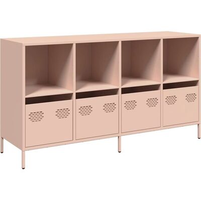 vidaXL Rosa Stahlschrank 135x39x73,5 cm - Sideboard vidaXL Rosa Stahlschrank 135x39x73,5 cm - Sideboard