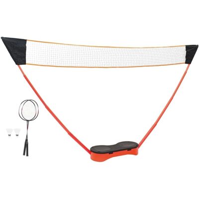 Ensemble de badminton vidaXL avec 2 raquettes, filet et sac - Équipement sportif - Publicité Ensemble de badminton vidaXL avec 2 raquettes, filet et sac - Équipement sportif - Publicité