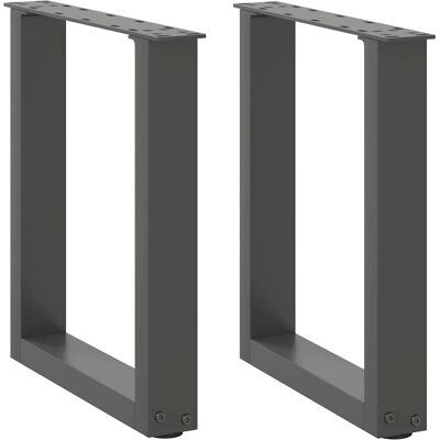 vidaXL U-vormige Salontafelpoten 2 Stuks - Poten voor salontafel vidaXL U-vormige Salontafelpoten 2 Stuks - Poten voor salontafel