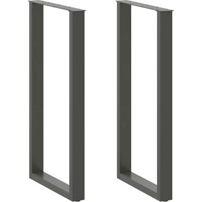 vidaXL 4013250 Teräksiset U-muotiset sohvapöytäjalat - 2 kpl vidaXL 4013250 Teräksiset U-muotiset sohvapöytäjalat - 2 kpl