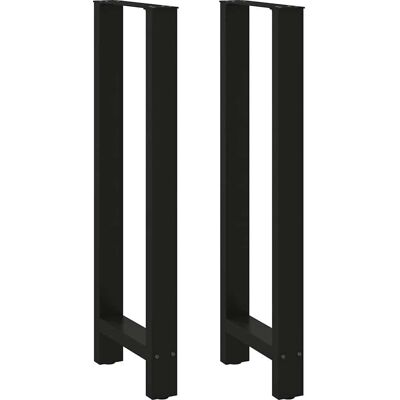 Pattes de table de centre noir vidaXL 50x(110-111) cm - Publicité Pattes de table de centre noir vidaXL 50x(110-111) cm - Publicité