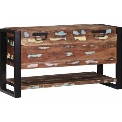 Vidaxl Aufbewahrungsbox aus recyceltem Holz - Rustikal Modern Groß Vidaxl Aufbewahrungsbox aus recyceltem Holz - Rustikal Modern Groß